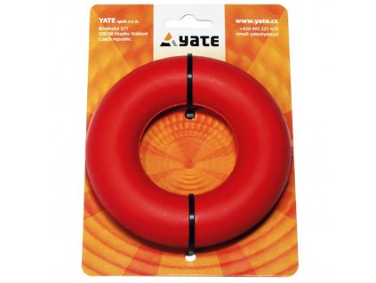 YATE Posilovací kroužek balený - středně tuhý červený  + sleva na další nákup