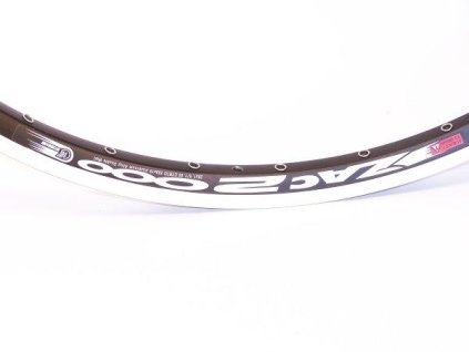 Rigida - Ráfek MTB 26" Rigida ZAC 2000 V-Brake CNC broušené boky + nýty 32děr barva černá