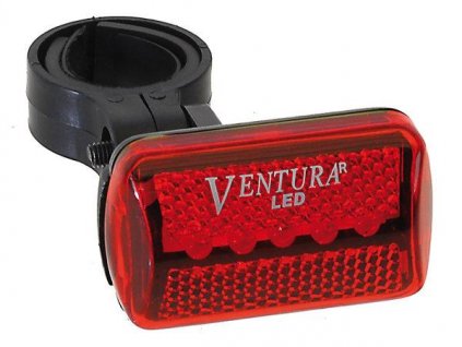 Blikačka VENTURA zadní 5 LED diod ,včetně baterií.  + sleva na další nákup