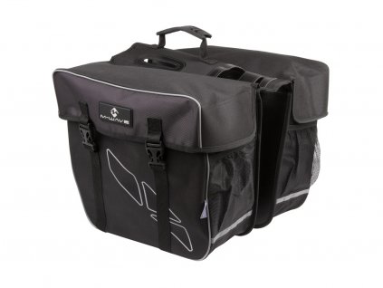 Dvojbrašna M-wave na nosič velikost 34x17x30cm cca 30l + sleva na další nákup