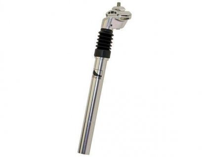 M-Wave - Sedlovka M-WAVE odpružená průměr 27,2mm délka 300mm zdvih 40mm barva stříbrná
