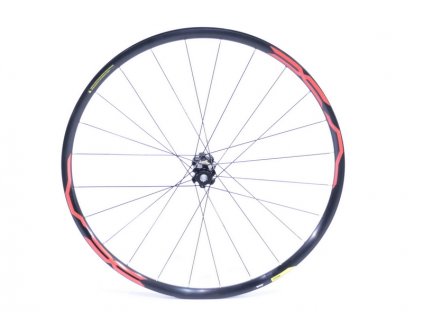 Zapletené kolo 27,5" MTB přední Mavic XA - boost 15x110mm disc 6-děr barva černo-červená + sleva na další nákup