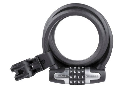 M-Wave - Zámek spirála M Wave CABLE LOCK s písmeným zámkem