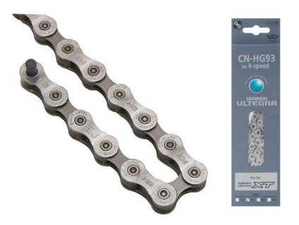 Shimano - Shimano XT CN-HG93 řetěz 9kol 114 článků balený v krabičce