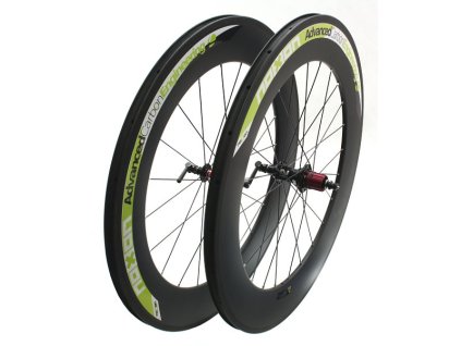 Noxon - Zapletená kola silniční Noxon Carbon 80mm, Novatec Superlight Shimano