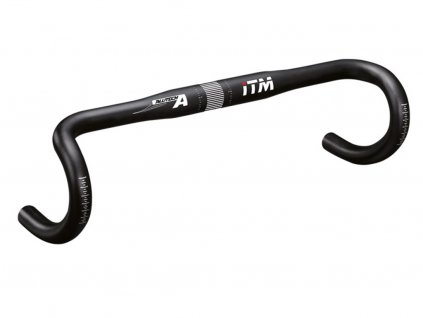 Řídítka silniční ITM Alutech A - černá, Alu7075- 31,8mm,380cm