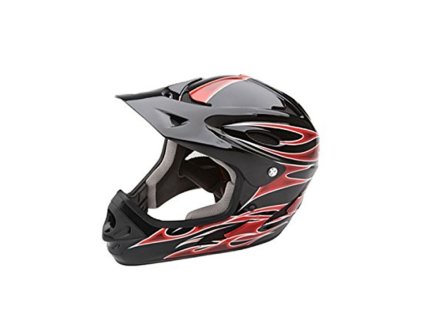 Přilba Limar Nutcase Abs, MTB/Downhill, barva černo červená ,velikost L/XL 59-62cm