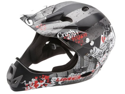 Přilba Limar CRUISER BMX Sexy Poker černá matná ,velikost L + sleva na další nákup