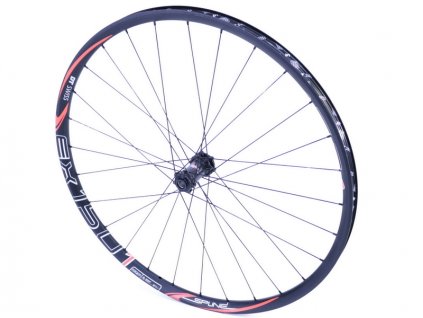 Zapletené kolo 27,5" MTB přední DT Swiss EX1501 - 15x100mm disc 6-děr barva černo-červená + sleva na další nákup