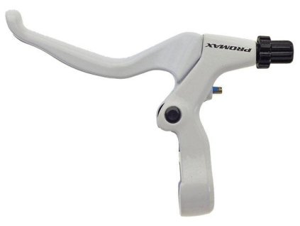 Brzdové páky MTB PROMAX V-BRAKE Alu barva bílá /pár/ + sleva na další nákup