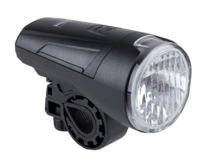 Světlo přední M-WAVE jedenkrát 1WATT LED dioda bílá , na 4 x AA Abaterije (součástí balení) + sleva na další nákup
