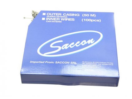 Lanko brzdové MTB Saccon zadní 2300mm BOX-nerezové + sleva na další nákup