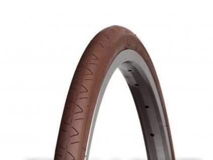 Plášť silniční Vee Rubber 700x28c - drát barva hnědá, reflex