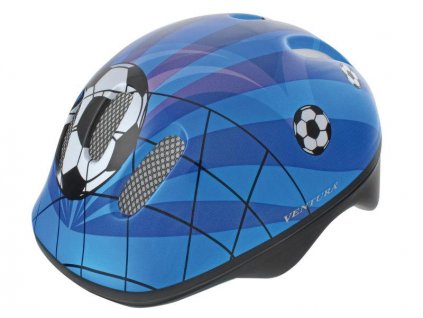 Přilba Mighty Children Soccer modrá + sleva na další nákup