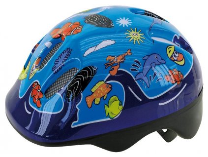 Přilba Mighty Children Sea World modrá + sleva na další nákup