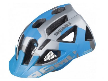 Přilba MTB Limar X-MTB stříbrno-modrá matná ,velikost M + sleva na další nákup