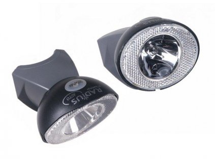 Přední světlo Radius Auto Halogen s odrazkou bez držáku, na dynamo 6V-2,4W+ kabel + sleva na další nákup