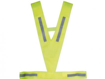Reflexní V triangl M-Wave barva Neon s reflexními pruhy + sleva na další nákup