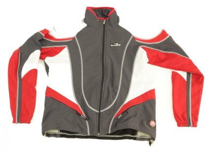 Zateplená zimní bunda Biemme WIND STOPPER šedá velikost S + sleva na další nákup