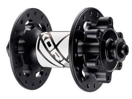 Náboj přední KORE DUROX - Disc 6-děr , 32-děr , rychloupínák 9mm + redukce na 20/110mm a 15/100mm + sleva na další nákup