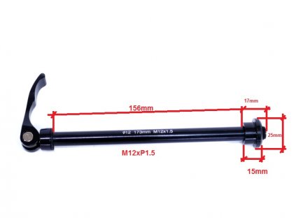 E-Thru osa 12/148mm pro zadní pevné náboje + sleva na další nákup