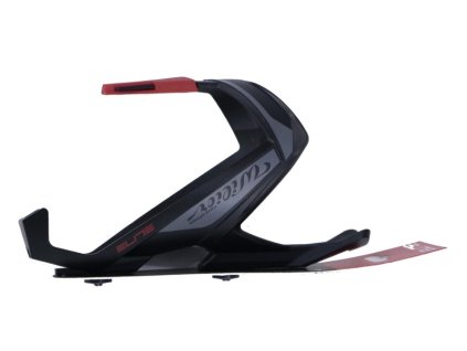 Košík na láhev ELITE CUSTOM RACE PLUS černo-červený mat + sleva na další nákup