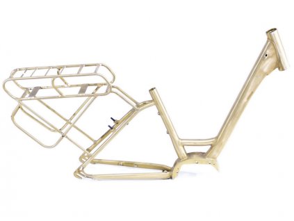 Rám Treking 28" E-bike dámský pro Motor Shimano STEPS E6000 , velikost 17", surový bez barvy a polepu + sleva na další nákup