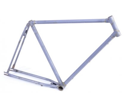 Rám silniční-ocelový Singlespeed -Retro velikost 55cm ,surový bez barvy a samolep