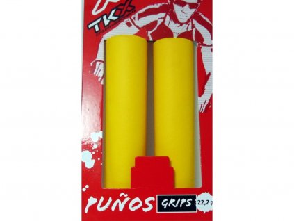 Gripy silikonové-TKX Puňos -žluté + sleva na další nákup