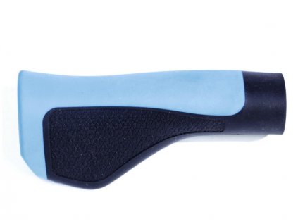 Grip ERGO-gomový 130mm barva černo-modrá-pouze PRAVÝ!!!! + sleva na další nákup