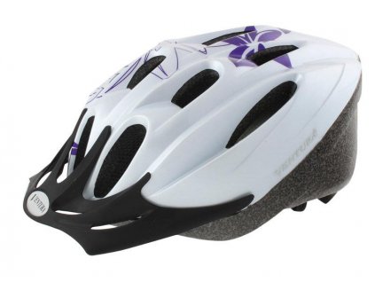 Přilba Mighty HELM White Flower vel. L 58-62cm + sleva na další nákup