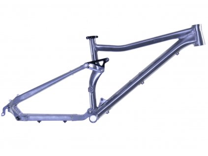 Celoodpružený rám MTB-All Mountain 27,5" Alu 7005 Double Butted-Ultralight,surový-bez barvy a laku,velikost 18" + sleva na další nákup