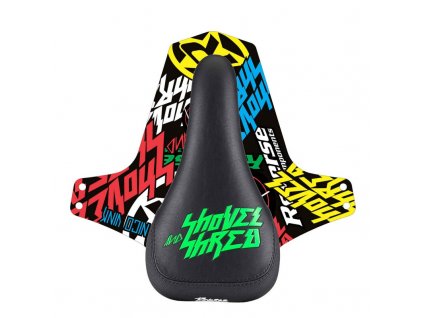 Sedlo Reverse Nico Vink Shovel and Shred Black / Neon-Green + blatníček + sleva na další nákup