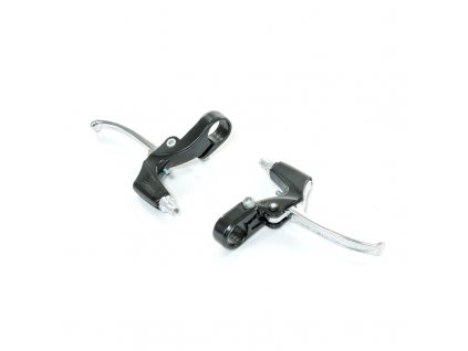 Páky brzdové Saccon L65A V-brake, stříbrné páky + sleva na další nákup