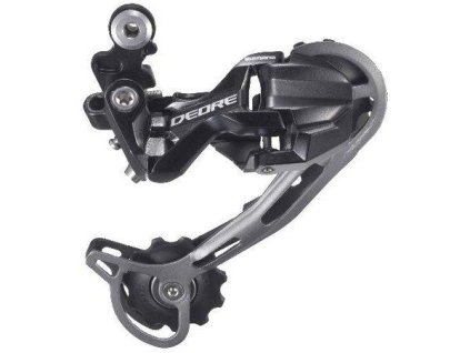 Shimano - Shimano Deore RD-M592 SGS Shadow přehazovačka - 9s, klasická pružina, dlouhé vodítko, černá