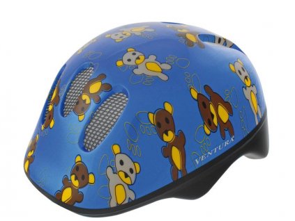Přilba Mighty Children XS Teddy modrá + sleva na další nákup