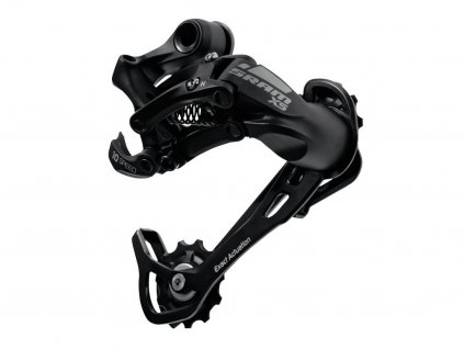 Sram - Sram X-5 přehazovačka MTB 10r. střední vodítko, černá