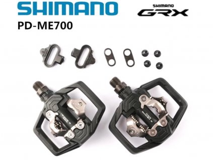 Pedály Shimano PD-ME700, zarážky SM-SH51