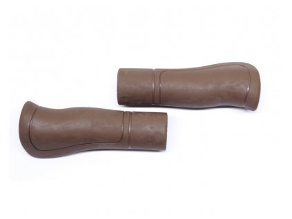 Gripy gumové ergonomické HERRMANS-hnědá + sleva na další nákup