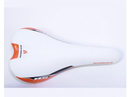 Sedlo Velo , barva bílo - oranžová + sleva na další nákup