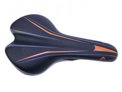Sedlo Velo , barva černo - oranžová + sleva na další nákup