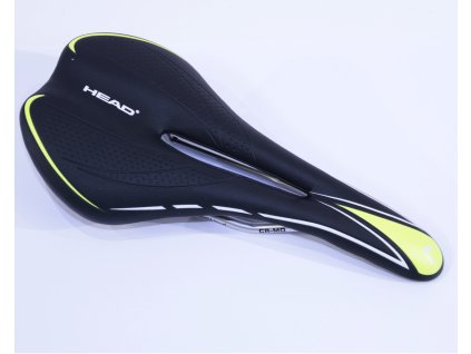 Sedlo Velo Flow s dírou , barva černo - fluo žlutá + sleva na další nákup
