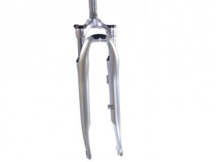 Odpružená vidlice Trekking 28" SR Suntour SF11 CR8V V3 MLO, zdvih 40mm , barva stříbrná lesk, sloupek 1 1/8" závit + sleva na další nákup