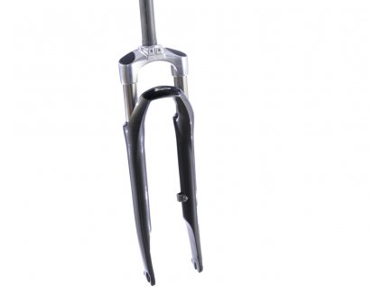 Odpružená vidlice Trekking 28" SR Suntour NEX , zdvih 63mm , barva kovově šedá lesk, sloupek 1 1/8" závit + sleva na další nákup