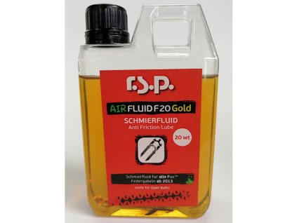 Olej tlumičový R.S.P. Air Fluid F20 Gold, 250ml + sleva na další nákup