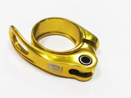 Podsedlová objímka Light 31.8mm -Žlutá + sleva na další nákup