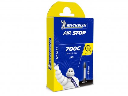 Duše silniční Michelin A1 AIR STOP 700x18/25C FV galuskový ventilek 52mm