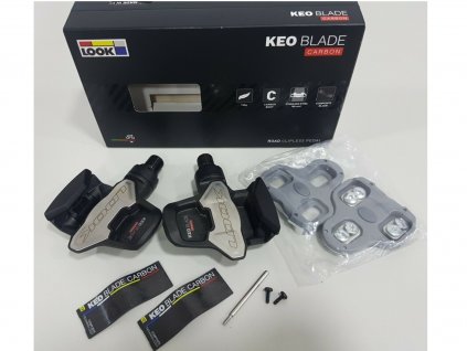 Pedály silniční Look Keo Blade Carbon barva černé vč.kufrů + sleva na další nákup
