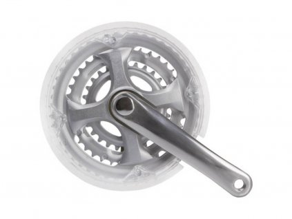 Kliky Trek Alu + kryt 28/38/48 170mm barva stříbrná + sleva na další nákup