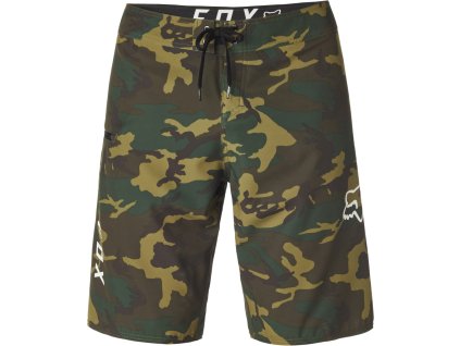 Pánské plavky Fox Overhead Camo Stretch Bs Green Camo + sleva na další nákup